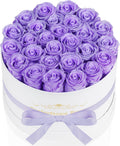 Perfectione Roses 27 Roses in a Box - Preserved Light Purple Gift