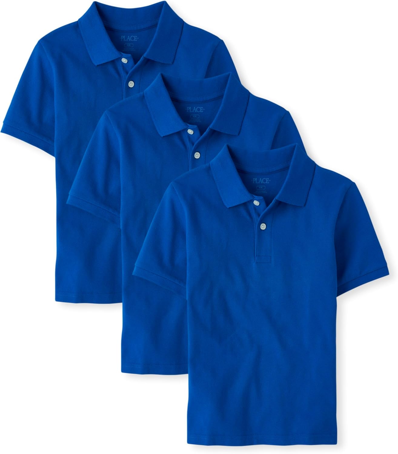 Boys Multipack Short Sleeve Pique Polo for Everyday Style