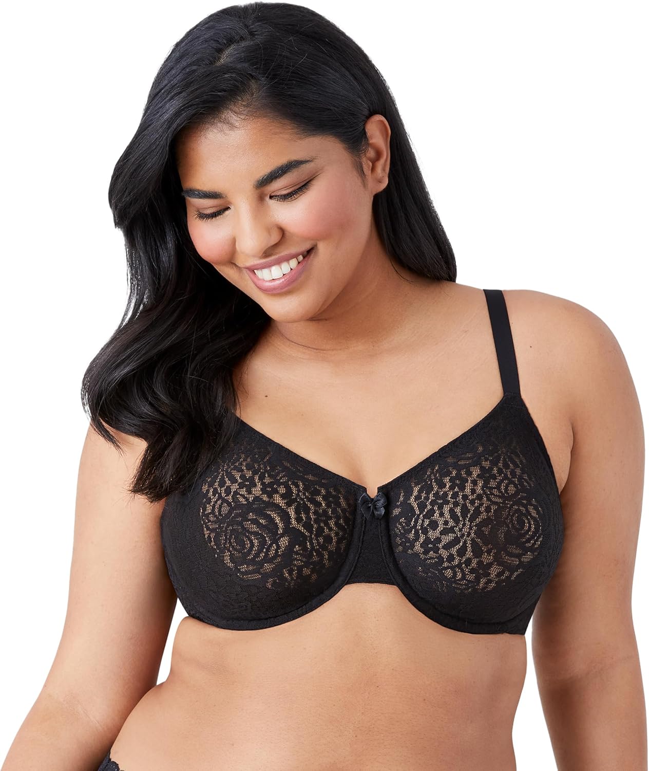 Wacoal Women's Halo Lace Underwire Bra for Ultimate Comfort