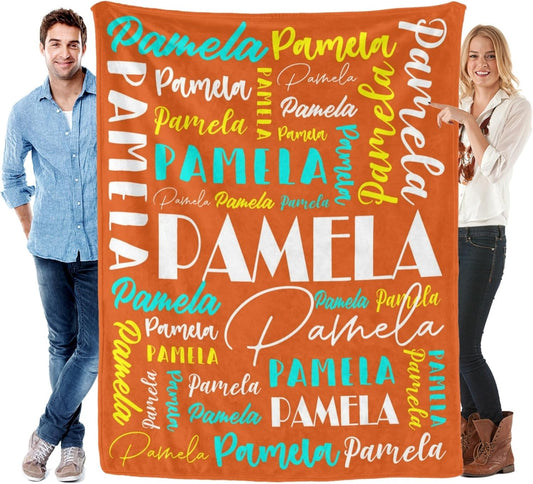Personalized Blanket for Adults and Kids - Custom Flannel Throw