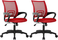 PayLessHere Adjustable Ergonomic Office Desk Chair Set of 2 Red