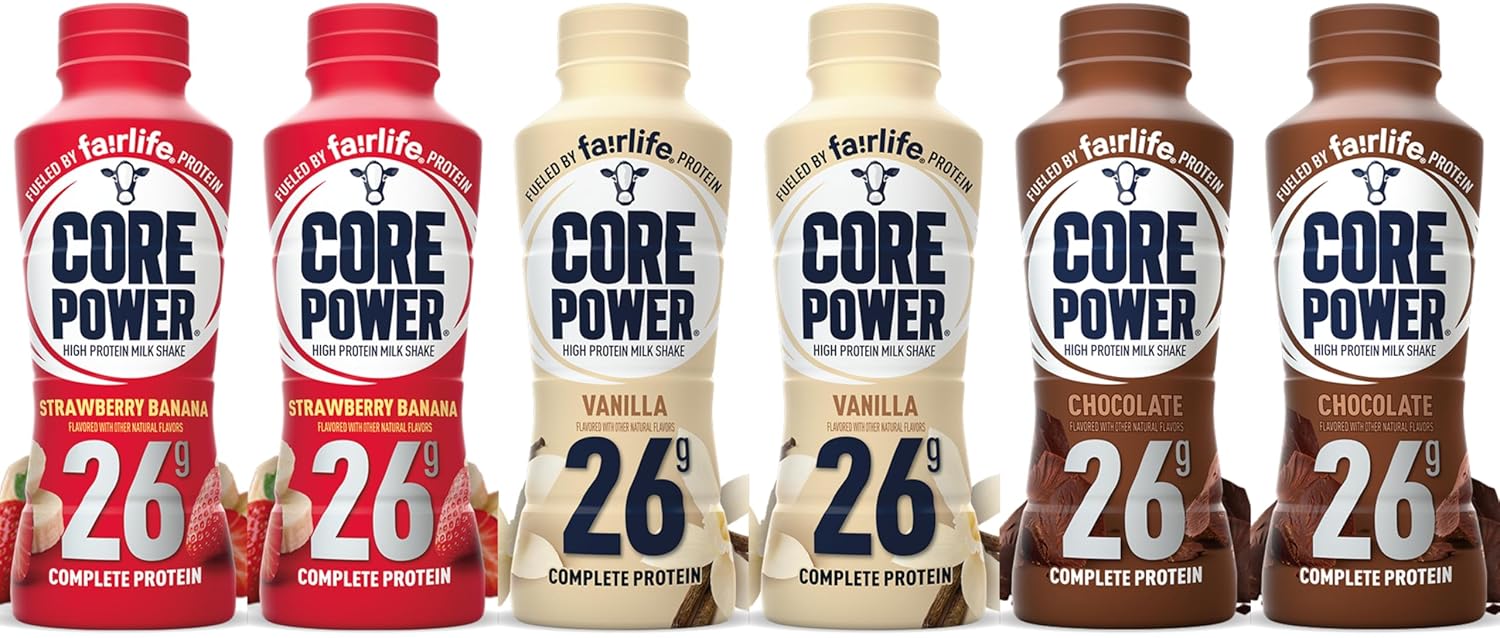 Fairlife Core Power High Protein Milk Shake for Recovery