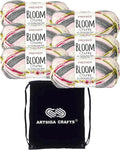 Premier Yarns Bloom Chunky Dahlia 1114-15 - 6-Skein Craft Bundle