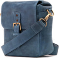 MegaGear Genuine Leather Camera Messenger Bag - Stylish Protector
