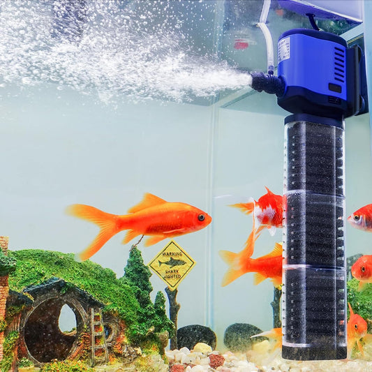 TARARIUM Aquarium Filter Pump 660GPH for 75-300 Gallon Tanks