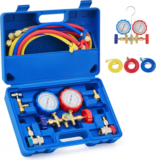 Orion Motor Tech 3 Way AC Diagnostic Manifold Gauge Set Review