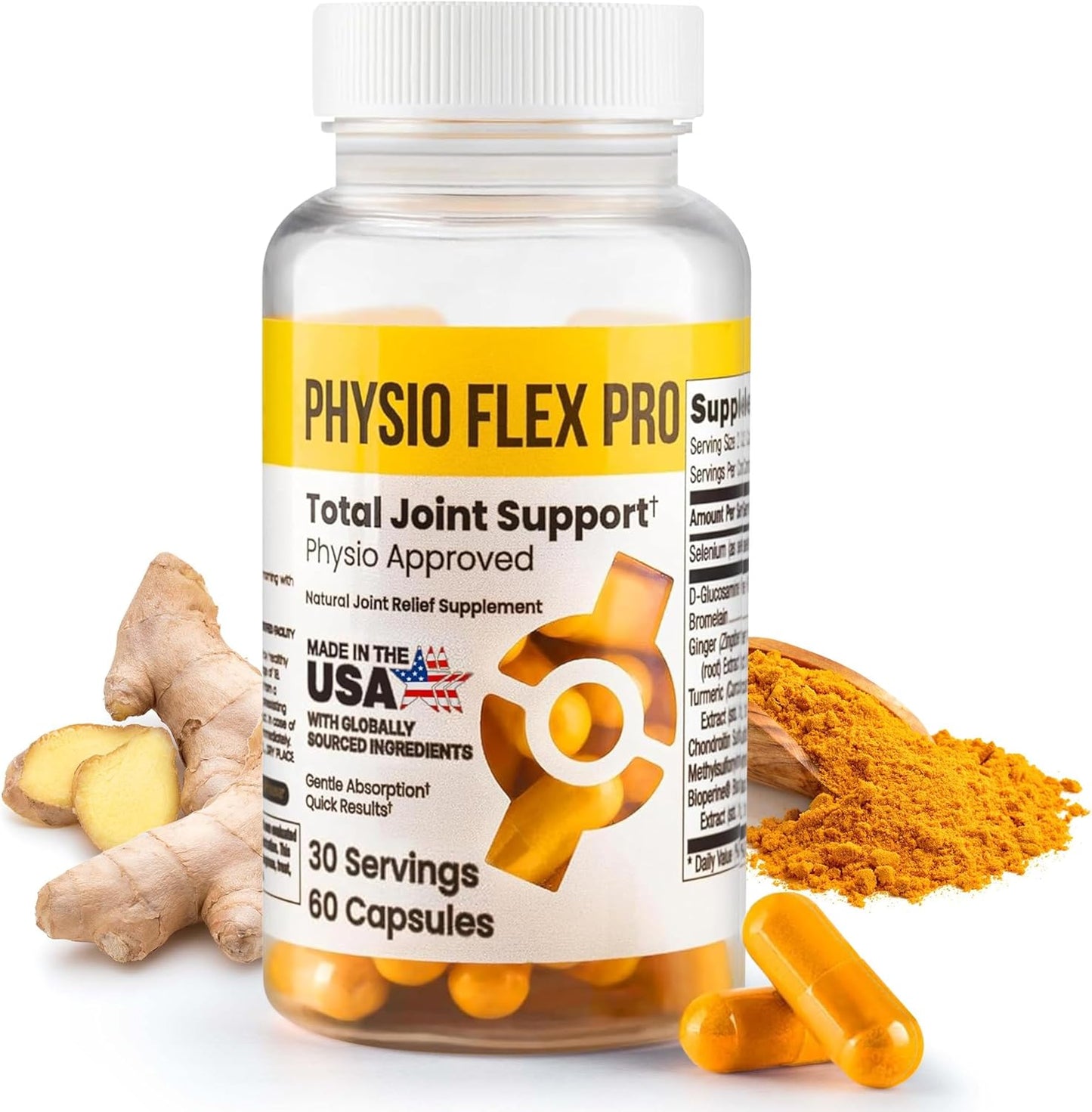 Total Joint Support Supplement for Men - 60 Capsules of Relief