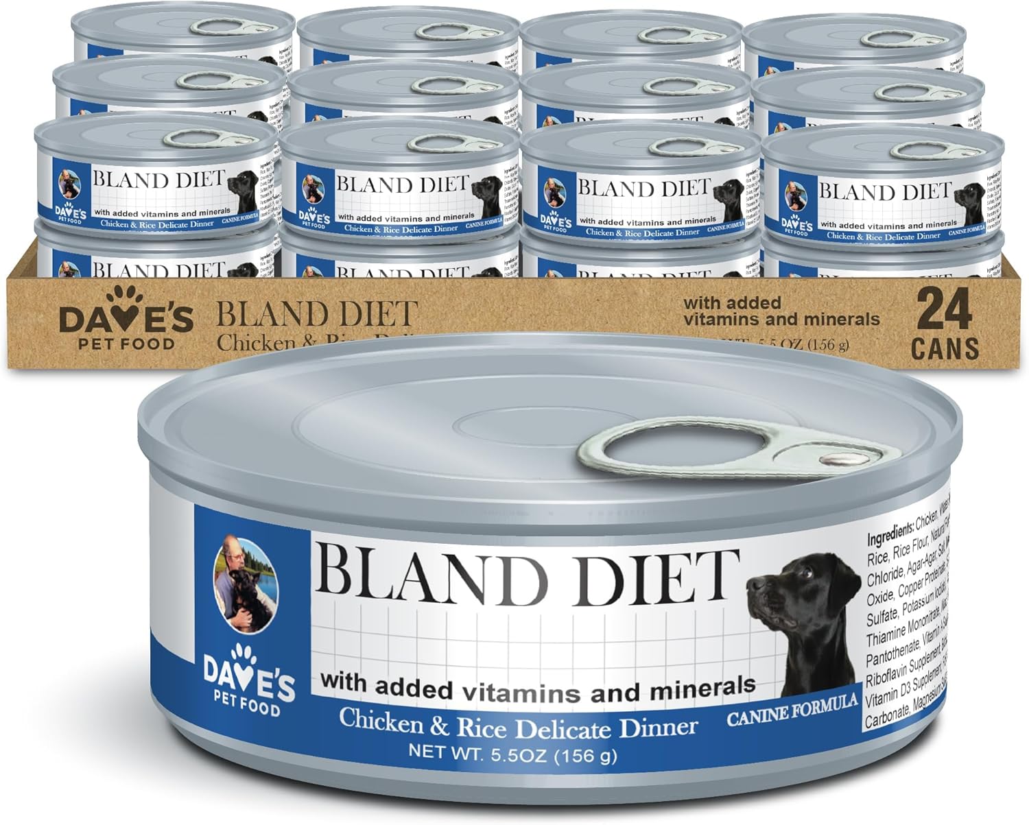 Dave's Pet Food Sensitive Stomach Dog Food for Delicate Pups