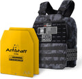 Amstaff Tactical Weighted Vest - Adjustable 10 lb Vest for Workouts