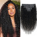 Seamless Kinky Curly Clip in Hair Extensions for Stunning Styles