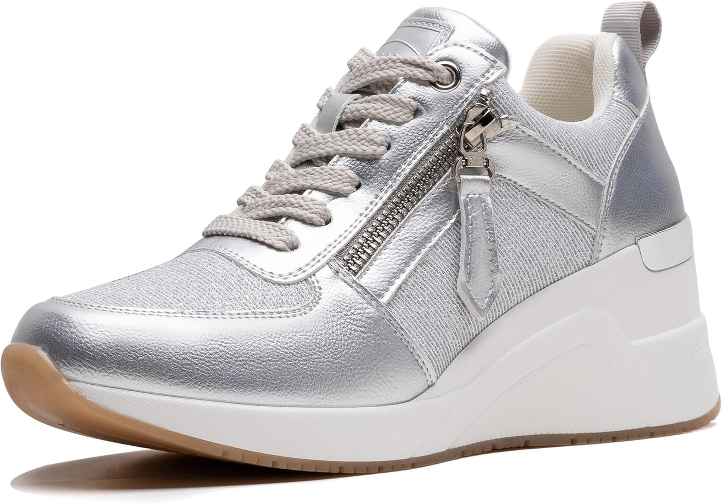 Viscozzy High Heel Wedge Sneakers for Women - Comfort & Style