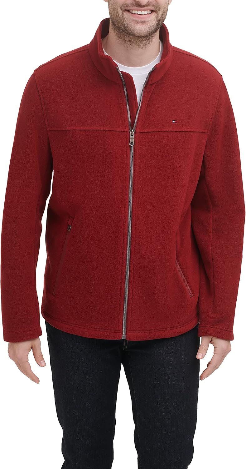 Tommy Hilfiger Men's Classic Zip Front Polar Fleece Jacket Review