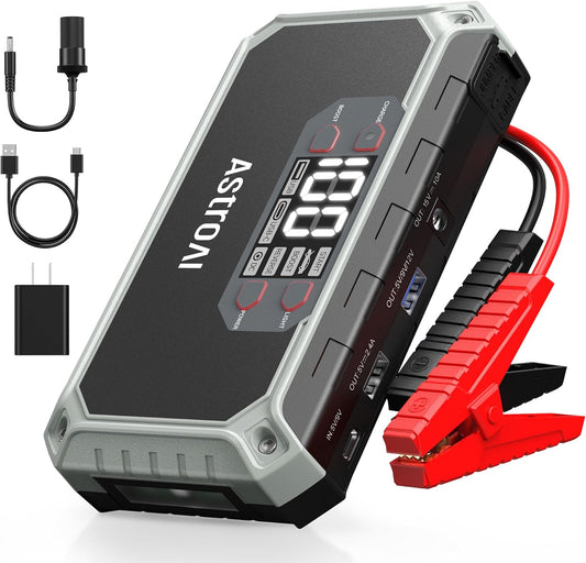 AstroAI 2000A Car Jump Starter - Power Your Engine!