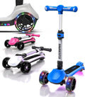 Kids Electric Scooter for Ages 4-9 with Light Up Wheels