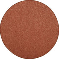 Ambiant Pet Friendly Solid Color Area Rug Rust 5ft Round - Soft, Stain