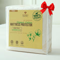 Waterproof Organic Mattress Protector Twin - Soft Organic Cotton