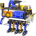 3-Layer Power Tool Organizer Rack | Heavy Duty Metal Wall Mount | Garage Storage