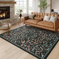 Moynesa Floral 5x7 Area Rug for Living Room and Bedroom