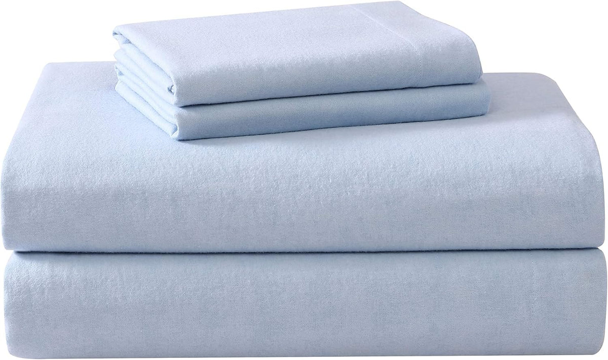 Flannel Sheets Queen Size - Soft Cotton Bedding for Comfort