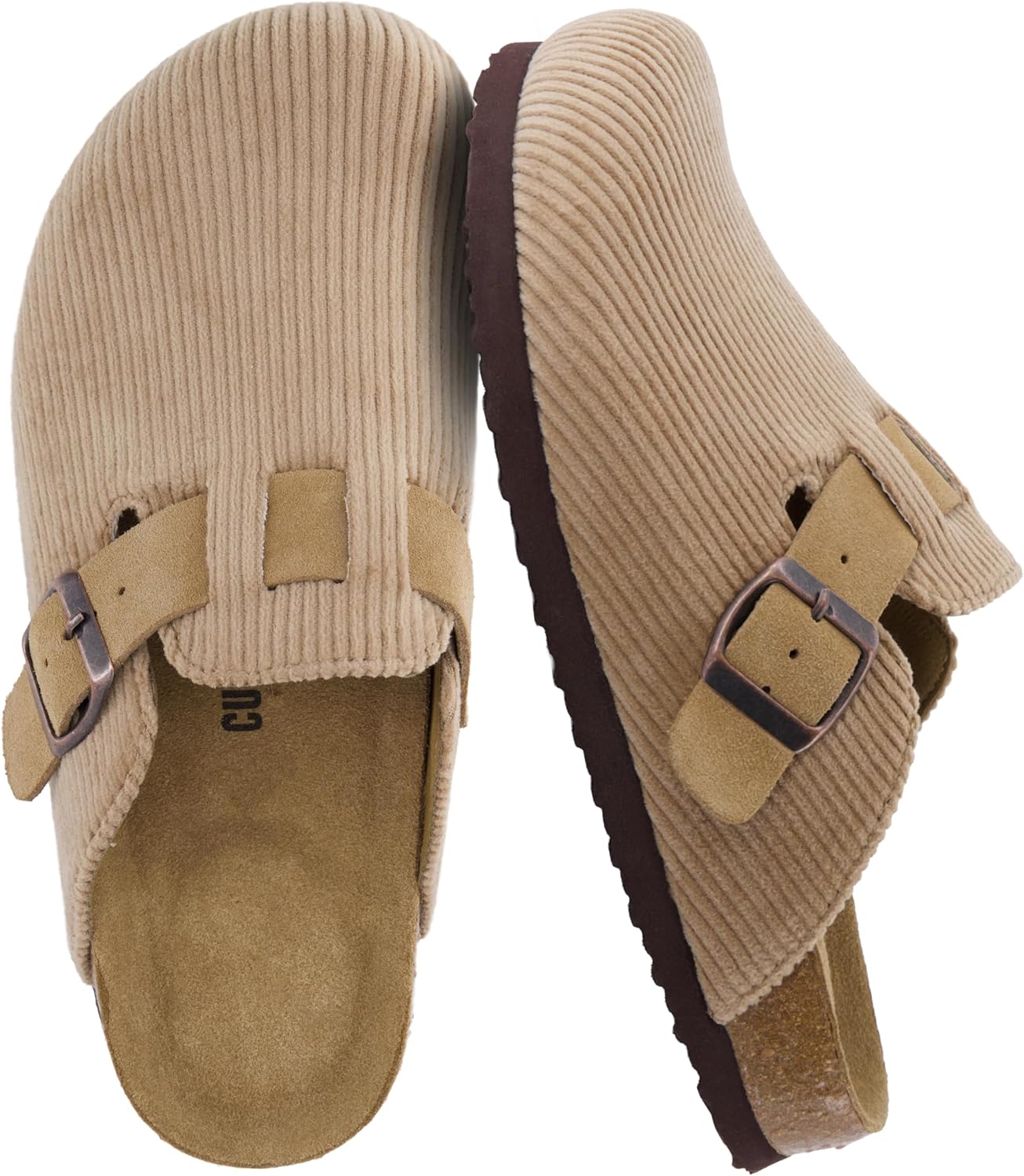 CUSHIONAIRE Hana Womens Clogs: Stylish Vegan Suede Slip-Ons