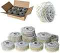 1-1/2in x 0.092in Collated Wire Coil Siding Nails - 3600 Count