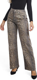 Women's Jeans Straight Leg High Waisted Stretch Black Jeans - Trendy