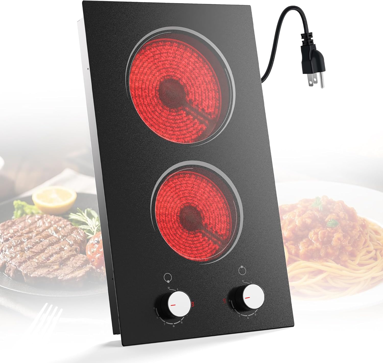 Electric Cooktop 2 Burner for Hassle-Free Cooking Experience