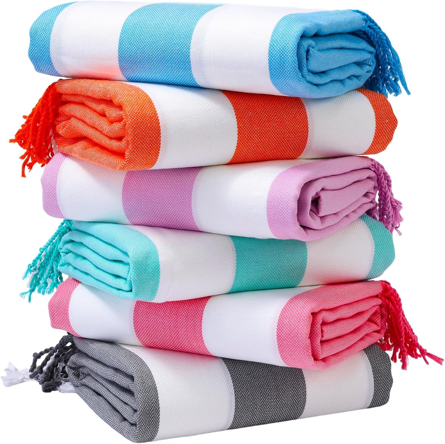 Oversized Turkish Beach Bath Towel Set for Ultimate Comfort
