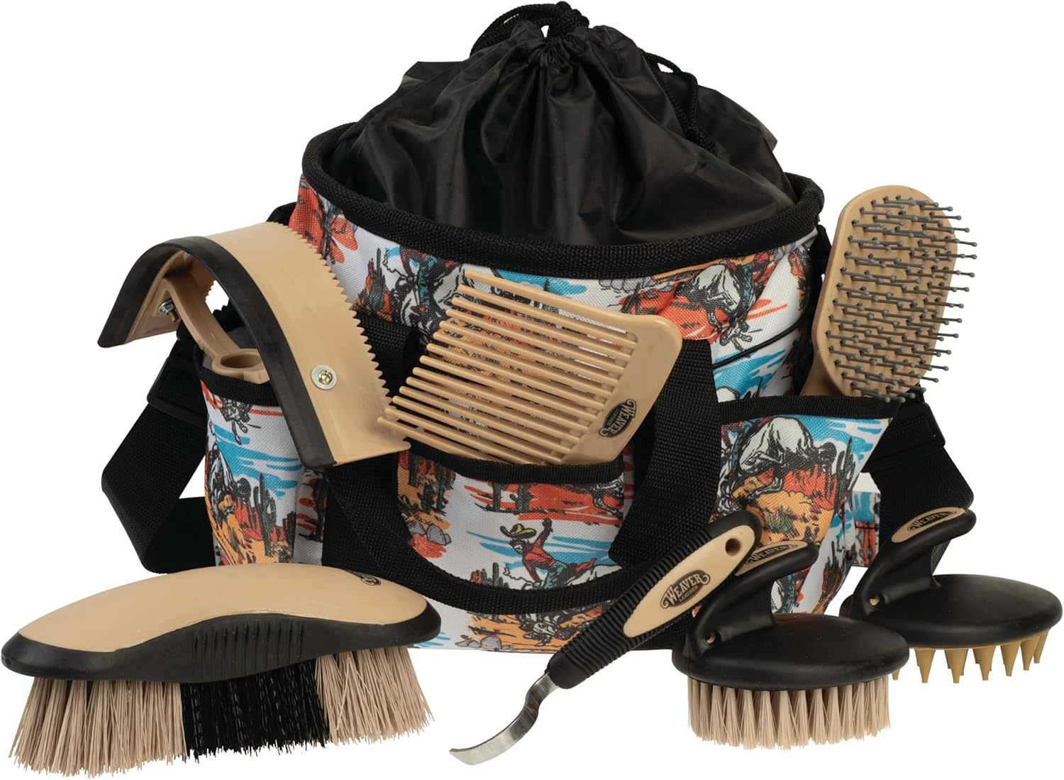 Weaver Leather Horse Grooming Kit with Organizer Tote Bag