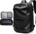 AirVault Vacuum Seal Travel Backpack 60L Black - Expandable Carry-On