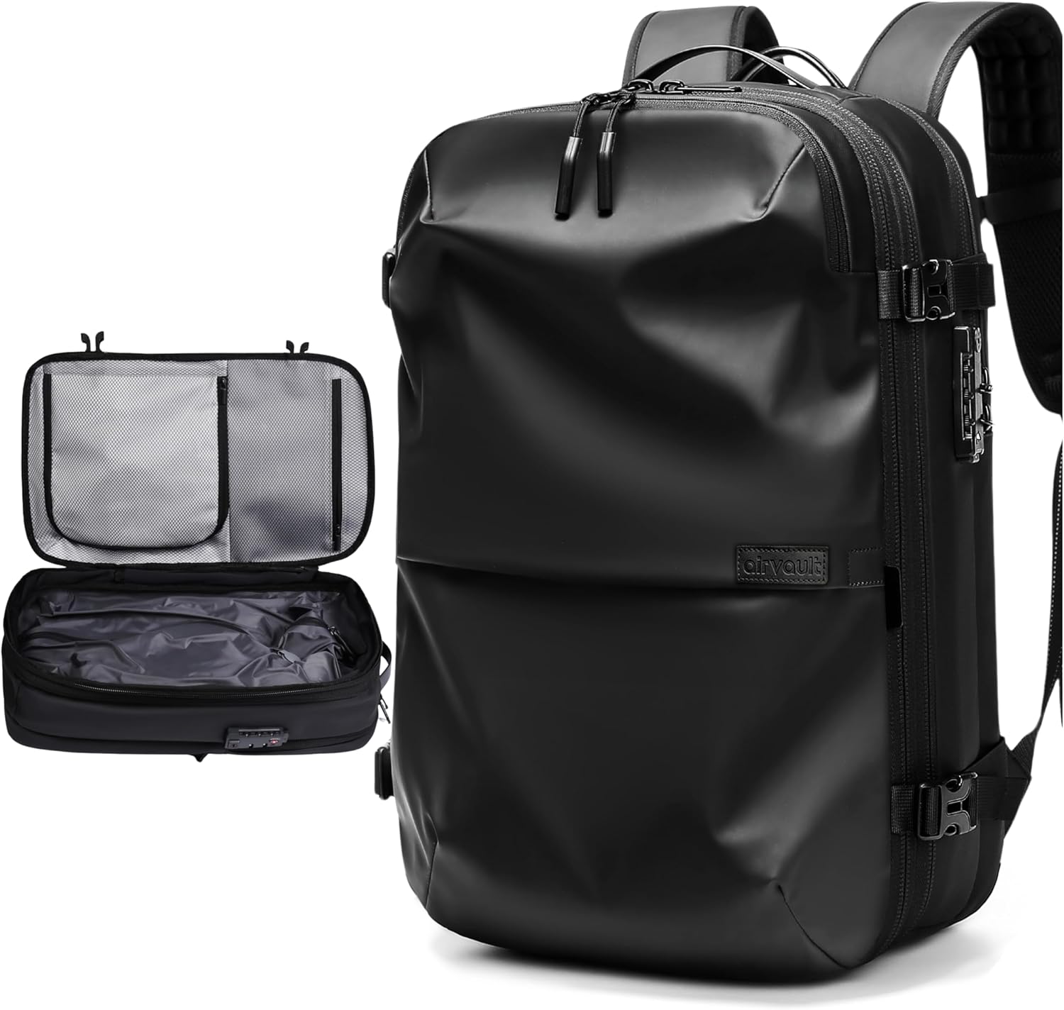 AirVault Vacuum Seal Travel Backpack 60L with Compression System