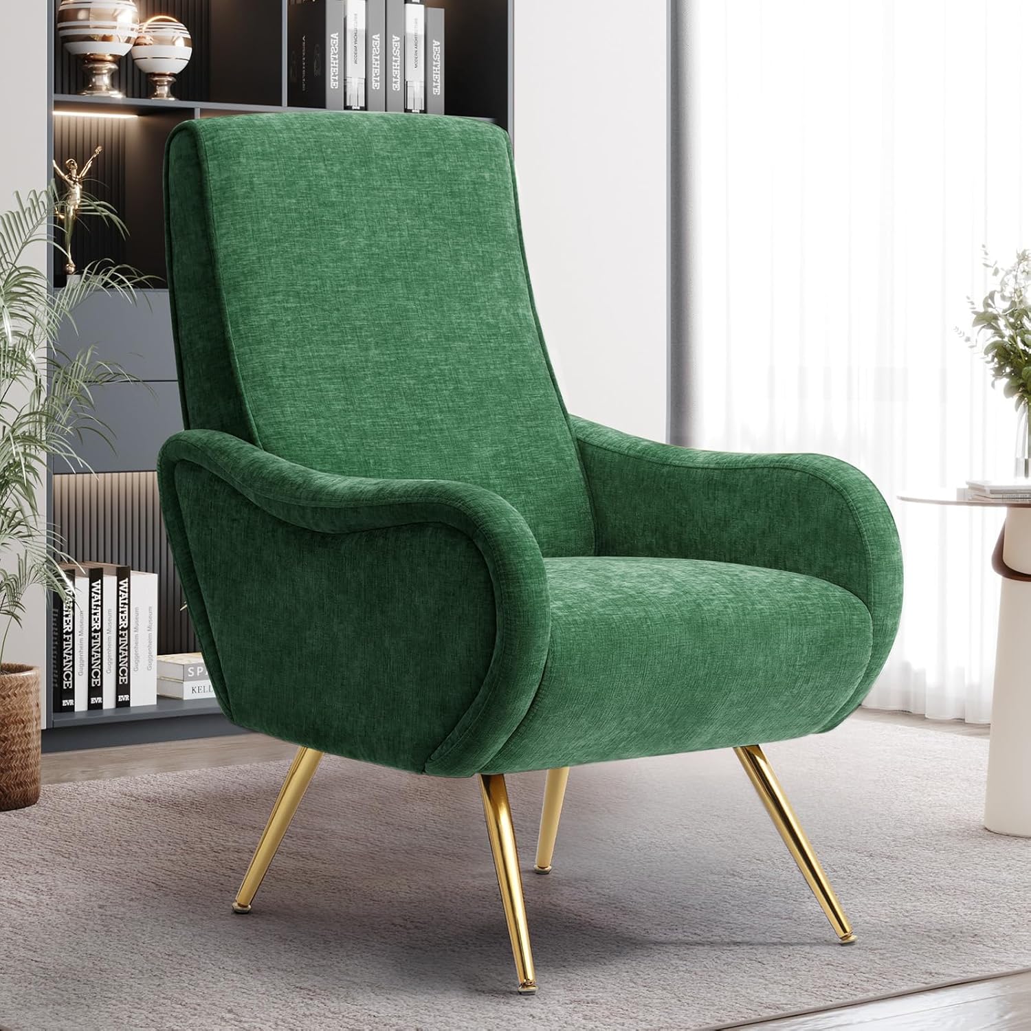 Eluchang High Back Modern Armchair - Luxe Comfort