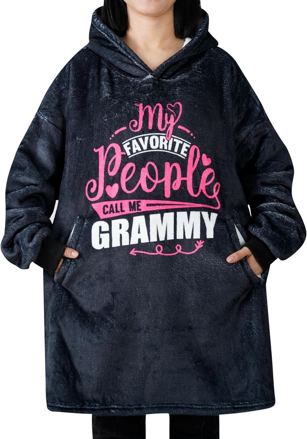 Huglanket: Cozy Hoodie Blanket for Grandma