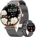 Hwagol Smart Watches for Women 1.43in AMOLED Micro-Spherical Screen