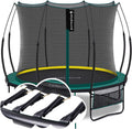 SkyBound 10 ft Springless Trampoline for Kids and Adults - Safer