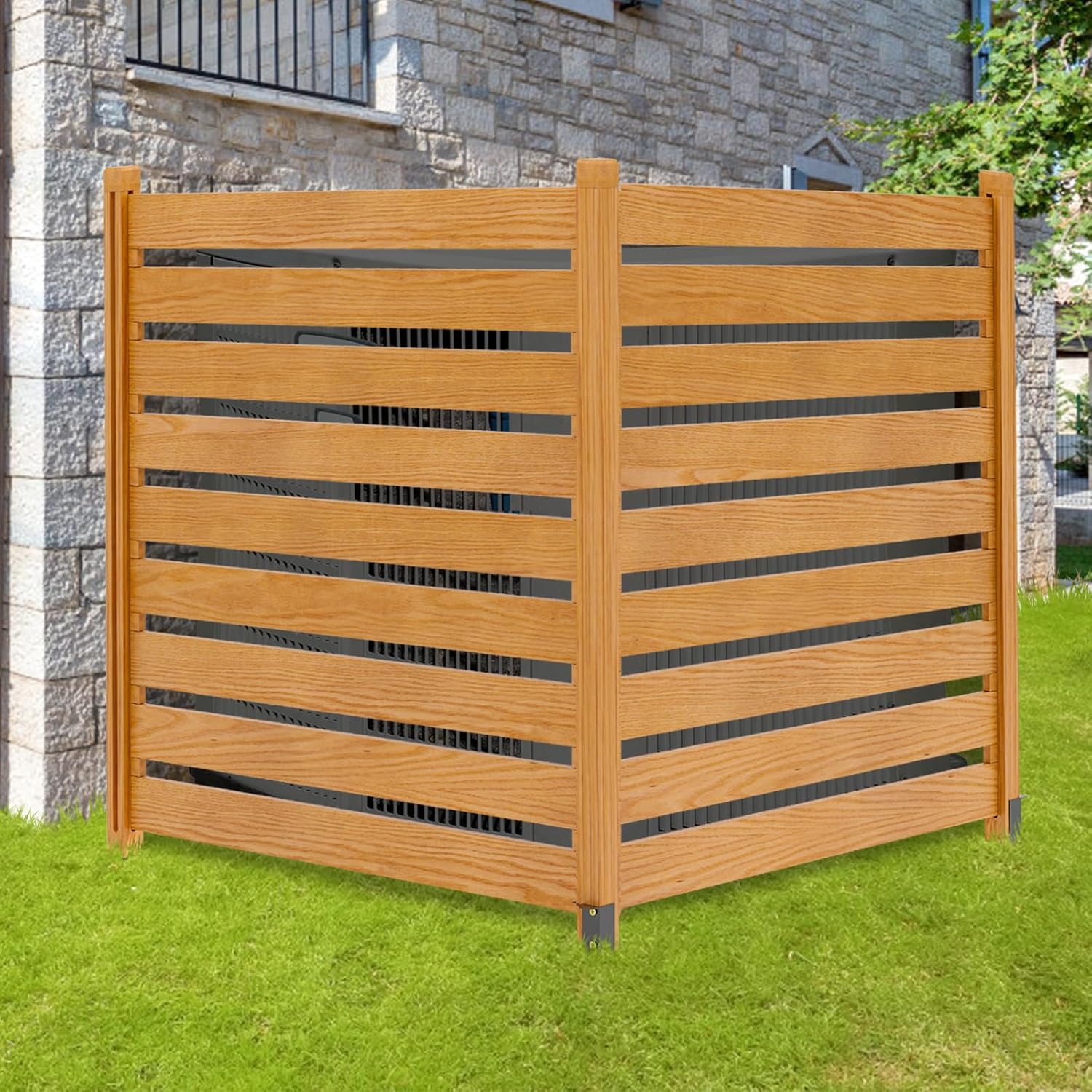 SUNYRISY Air Conditioner Fence Panels for Outdoor Privacy Needs