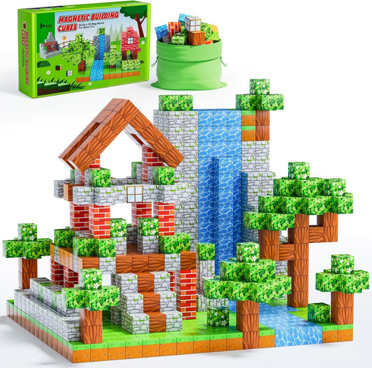 STEM Magnetic Blocks Set - Creative Learning Toy