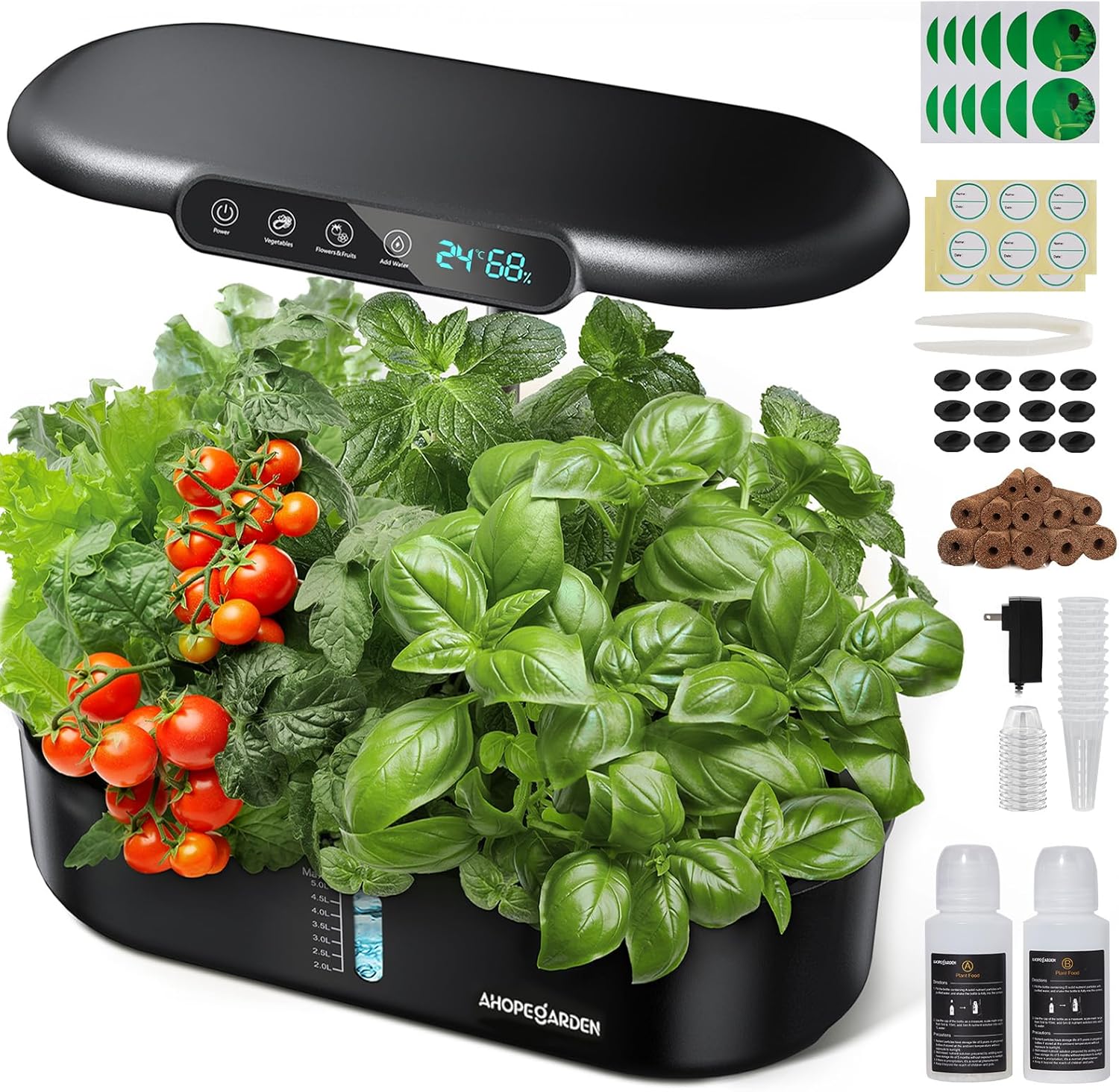 Hydroponics Growing System Kit for Indoor Herb Garden