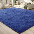 Merelax Modern Soft Fluffy Small Shaggy Rug 5x7 ft - Plush Comfort