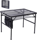 Nice C Table for Grill Adjustable Outdoor Cooking Table - Portable