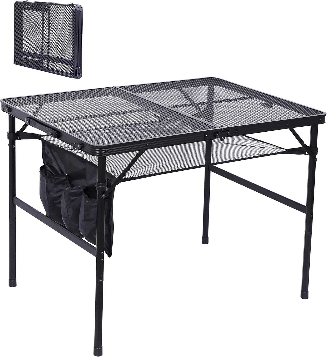 Height Adjustable Nice C Table for Outdoor Cooking and Picnics