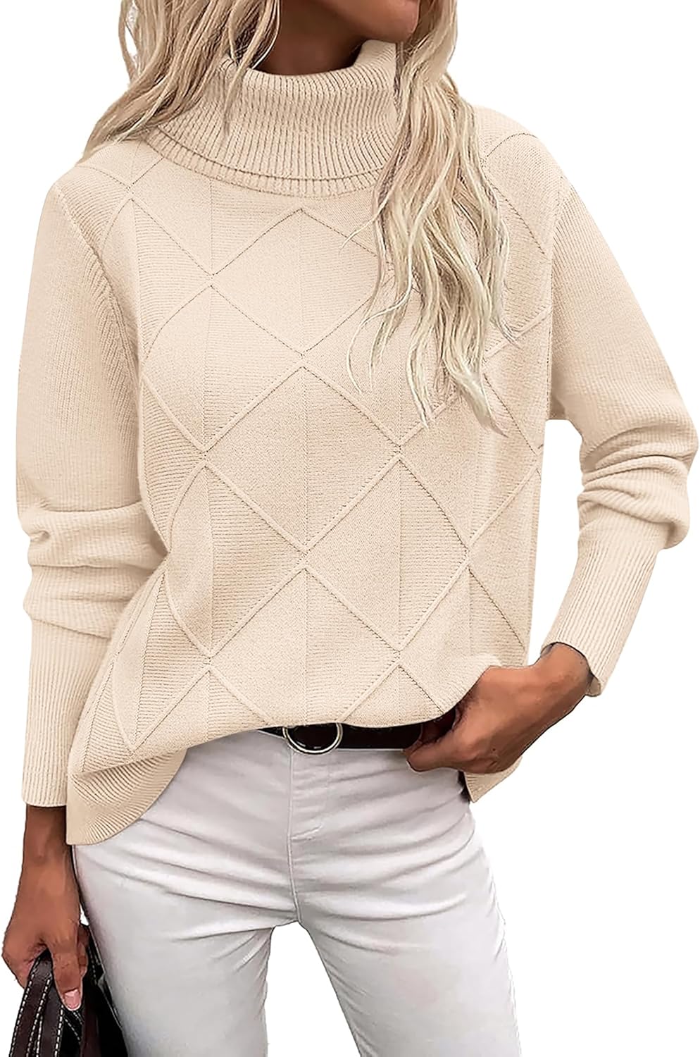 Trendy Turtleneck Sweater for Women by Zeagoo - Fall Fashion