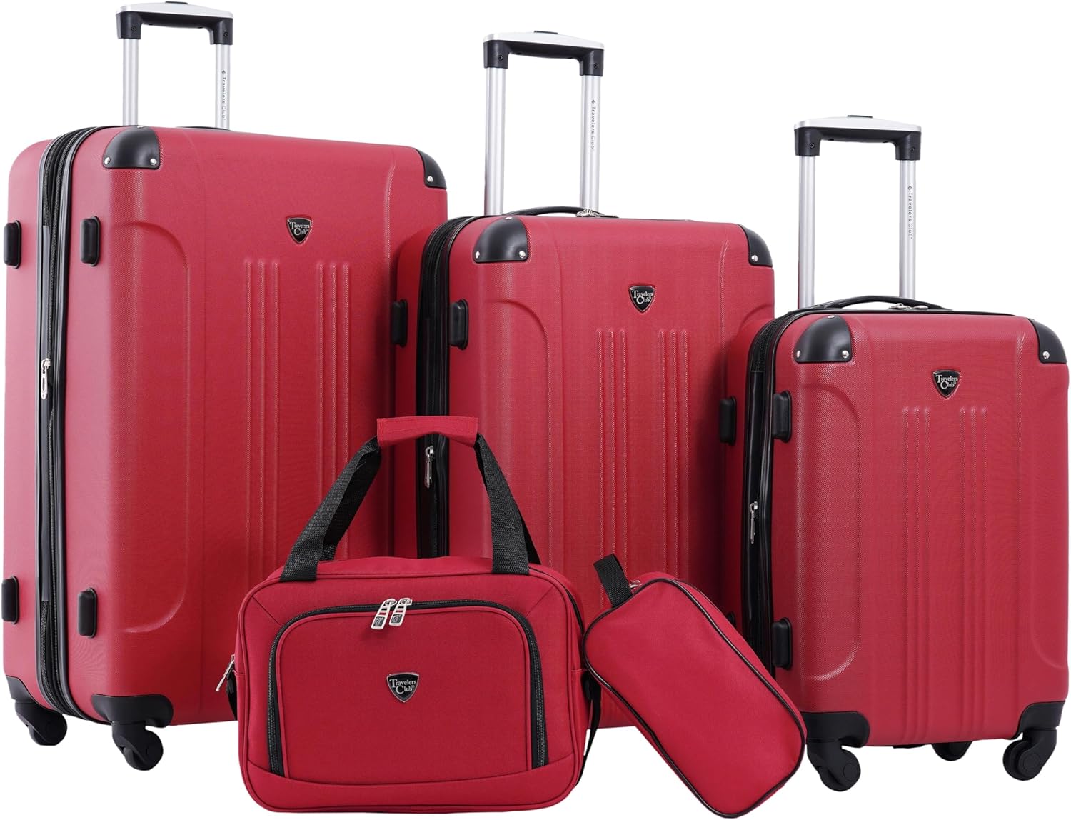 Travelers Club Chicago Hardside Expandable Spinner Luggage Set