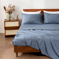 SLEEP ZONE Bed Sheets Queen Set - Luxury Embossed Comfort