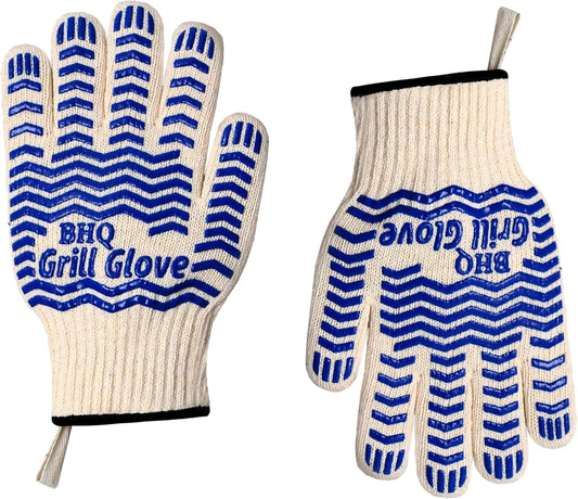 Fireproof Grill Gloves Set - Heat Resistant Duo for BBQ, Grilling & Baking