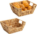 Small Pantry Baskets for Potato and Onion Storage - Wicker 2 Pack