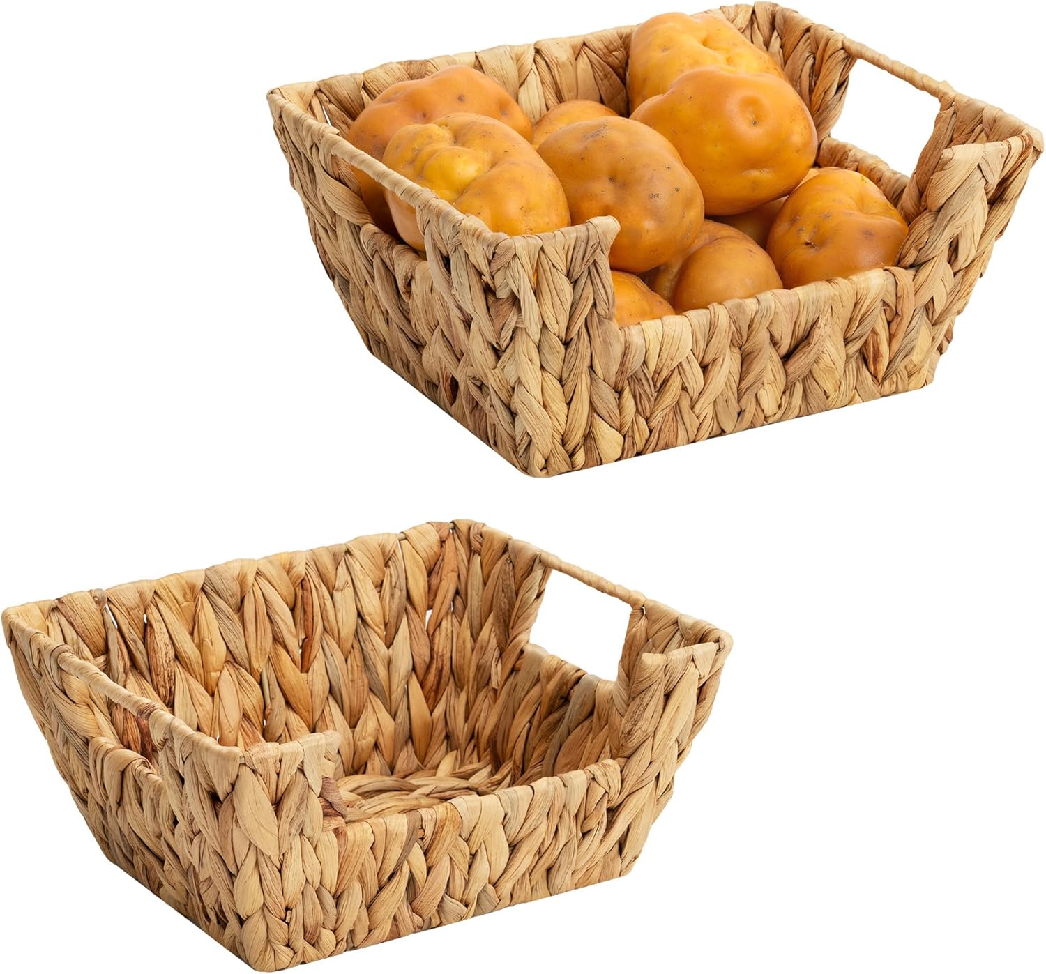 StorageWorks Small Pantry Baskets for Potatoes and Onions Storage