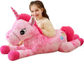 IKASA Giant Unicorn Stuffed Animal Plush Toy 43 in - Jumbo Hug Pillow