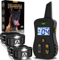 INVIROX Ultra K9 Double Receiver Shock Collar - 124 Levels, 34 Mile