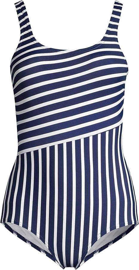 Lands' End Women's Plus Size DD-Cup Chlorine Resistant Swimsuit
